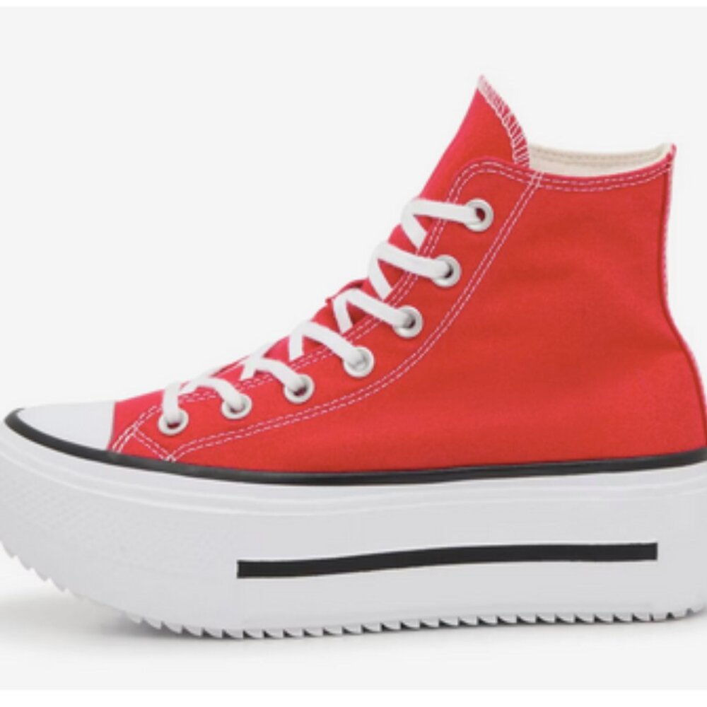 Converse Chuck Taylor All Star Double Stack High-… - image 4